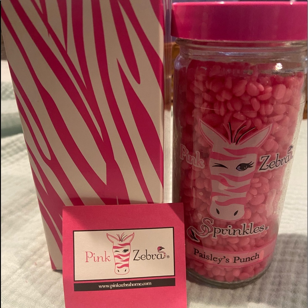 Pink zebra Paisleys punch